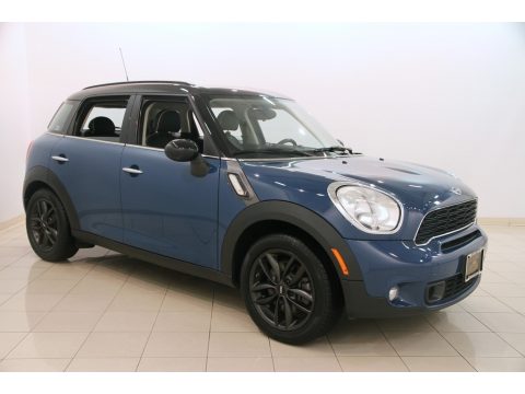 Surf Blue Mini Cooper S Countryman All4 AWD.  Click to enlarge.