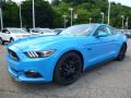 Front 3/4 View of 2017 Ford Mustang GT Coupe #6