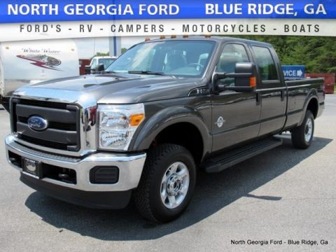 Magnetic Metallic Ford F250 Super Duty XL Crew Cab 4x4.  Click to enlarge.