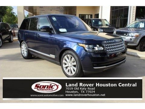 Loire Blue Metallic Land Rover Range Rover Supercharged.  Click to enlarge.