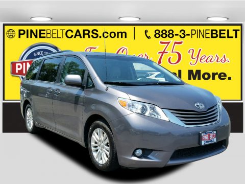 Predawn Gray Mica Toyota Sienna XLE.  Click to enlarge.