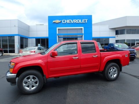 Victory Red Chevrolet Colorado LT Crew Cab 4x4.  Click to enlarge.