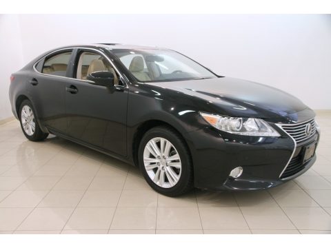 Obsidian Black Lexus ES 350.  Click to enlarge.