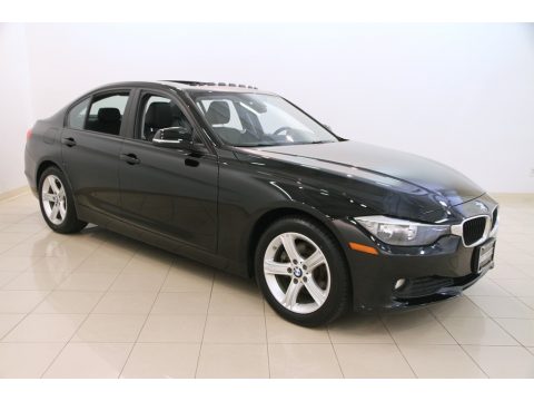 Jet Black BMW 3 Series 320i xDrive Sedan.  Click to enlarge.