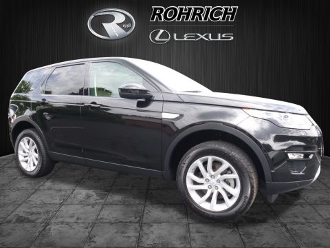 Santorini Black Metallic Land Rover Discovery Sport HSE 4WD.  Click to enlarge.