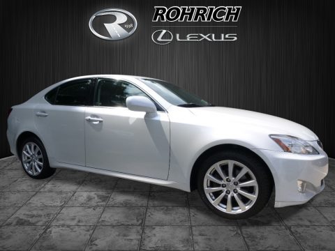 Starfire White Pearl Lexus IS 250 AWD.  Click to enlarge.