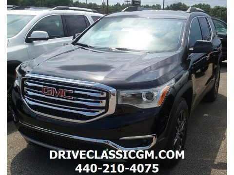 Ebony Twilight Metallic GMC Acadia SLT AWD.  Click to enlarge.