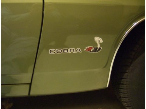 Medium Ivy Green Metallic Ford Torino Cobra SportsRoof.  Click to enlarge.