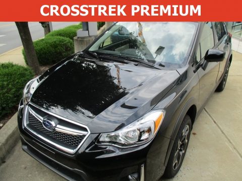 Crystal Black Silica Subaru Crosstrek 2.0i Premium.  Click to enlarge.