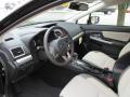  2016 Subaru Crosstrek Ivory Interior #6