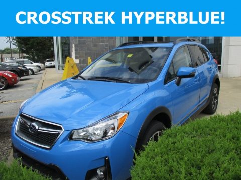 Hyper Blue Subaru Crosstrek 2.0i Limited.  Click to enlarge.