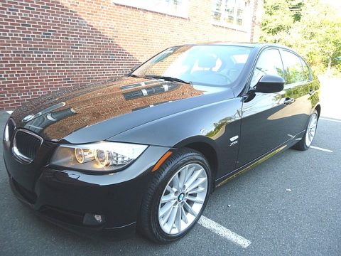 Jet Black BMW 3 Series 328i xDrive Sedan.  Click to enlarge.