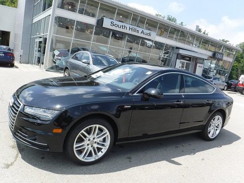 Mythos Black Metallic Audi A7 3.0 TFSI Premium Plus quattro.  Click to enlarge.