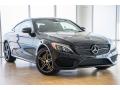 Front 3/4 View of 2017 Mercedes-Benz C 300 4Matic Coupe #12