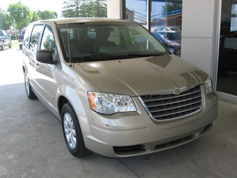 Light Sandstone Metallic Chrysler Town & Country LX.  Click to enlarge.