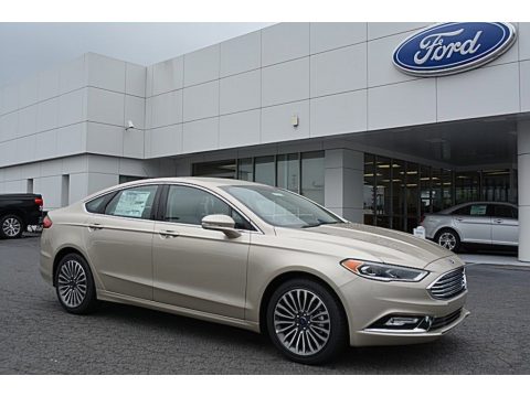 White Gold Ford Fusion Titanium.  Click to enlarge.