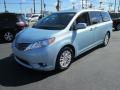 Front 3/4 View of 2015 Toyota Sienna XLE #2