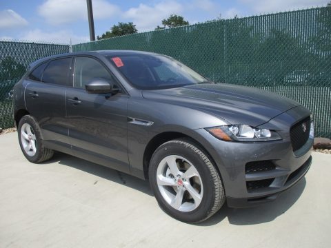 Ammonite Grey Jaguar F-PACE 35t AWD Premium.  Click to enlarge.