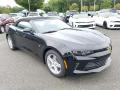 Front 3/4 View of 2017 Chevrolet Camaro LT Convertible #1