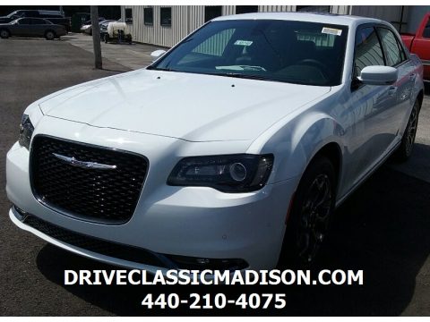 Bright White Chrysler 300 S AWD.  Click to enlarge.