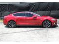  2014 Tesla Model S Red Multi-Coat #5