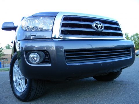 Magnetic Gray Metallic Toyota Sequoia SR5 4WD.  Click to enlarge.