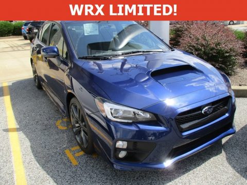 Lapis Blue Pearl Subaru WRX Limited.  Click to enlarge.