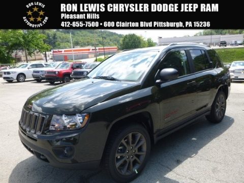 Recon Green Jeep Compass 75th Anniversary Edition 4x4.  Click to enlarge.