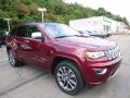Front 3/4 View of 2017 Jeep Grand Cherokee Overland 4x4 #12