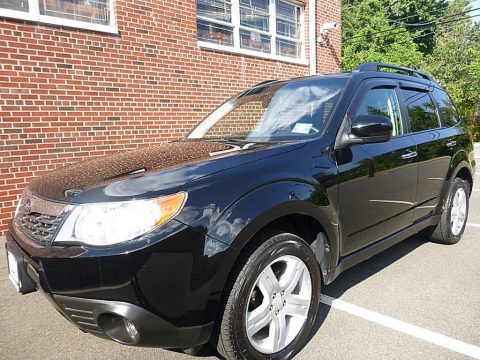 Obsidian Black Pearl Subaru Forester 2.5 X Limited.  Click to enlarge.