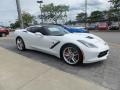 Front 3/4 View of 2017 Chevrolet Corvette Stingray Coupe #3