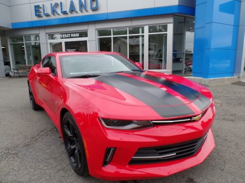 Red Hot Chevrolet Camaro LT Coupe.  Click to enlarge.