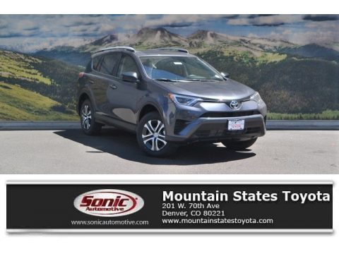 Magnetic Gray Metallic Toyota RAV4 LE AWD.  Click to enlarge.