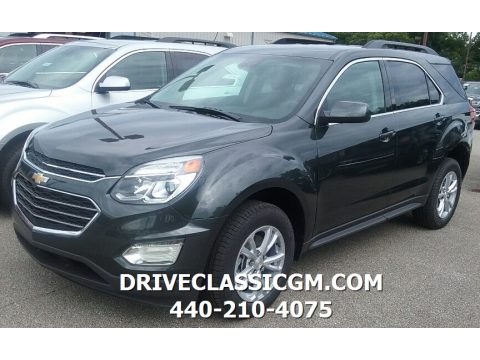 Nightfall Gray Metallic Chevrolet Equinox LT AWD.  Click to enlarge.