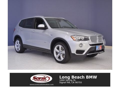 Glacier Silver Metallic BMW X3 sDrive28i.  Click to enlarge.