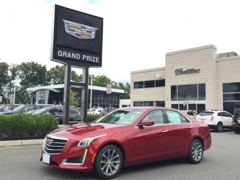 Red Obsession Tintcoat Cadillac CTS 2.0T Luxury AWD Sedan.  Click to enlarge.
