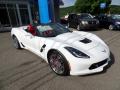 Front 3/4 View of 2017 Chevrolet Corvette Grand Sport Convertible #2