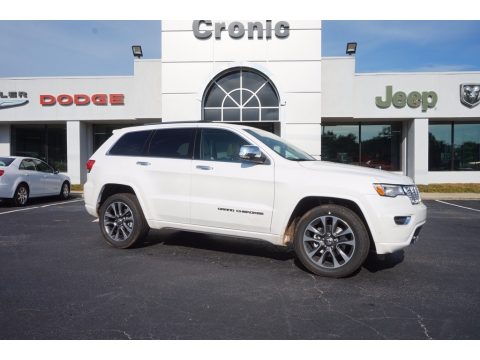 Ivory Tri-Coat Jeep Grand Cherokee Overland.  Click to enlarge.