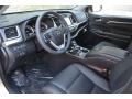  2016 Toyota Highlander Black Interior #5
