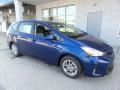 Front 3/4 View of 2017 Toyota Prius v Three #1