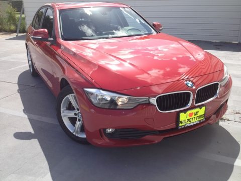 Melbourne Red Metallic BMW 3 Series 320i Sedan.  Click to enlarge.