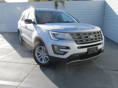 Ingot Silver Ford Explorer XLT.  Click to enlarge.