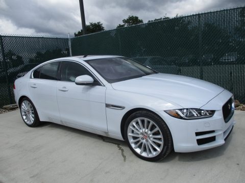 Polaris White Jaguar XE 35t First Edition.  Click to enlarge.