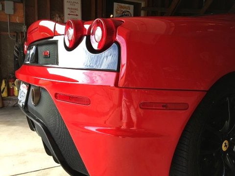 Rosso Corsa (Red) Ferrari F430 Scuderia Coupe.  Click to enlarge.