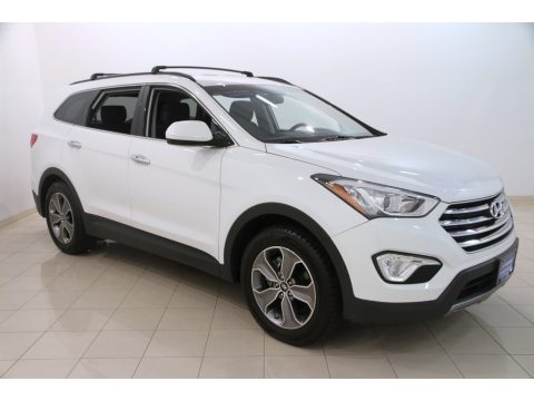 Monaco White Hyundai Santa Fe GLS.  Click to enlarge.