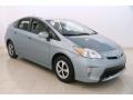 Front 3/4 View of 2014 Toyota Prius Two Hybrid #1
