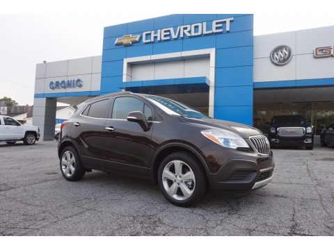 Rosewood Metallic Buick Encore .  Click to enlarge.