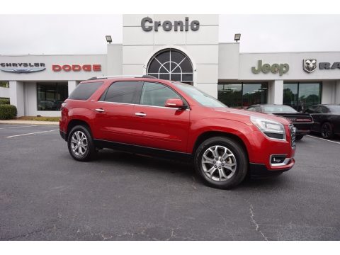 Crystal Red Tintcoat GMC Acadia SLT.  Click to enlarge.
