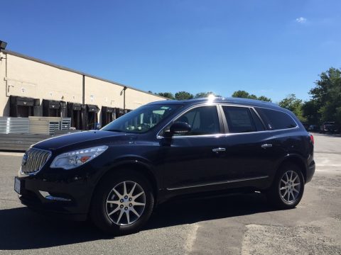 Dark Sapphire Blue Metallic Buick Enclave Leather AWD.  Click to enlarge.