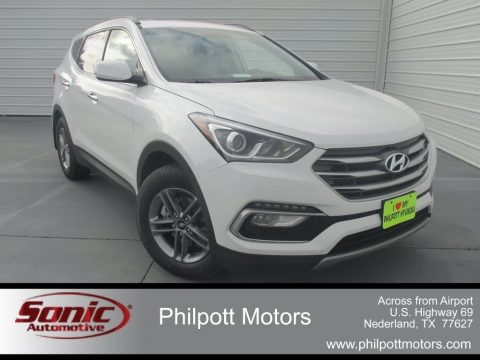 Pearl White Hyundai Santa Fe Sport FWD. Click to enlarge. Pearl White Hyundai Santa Fe Sport FWD. Click to enlarge.